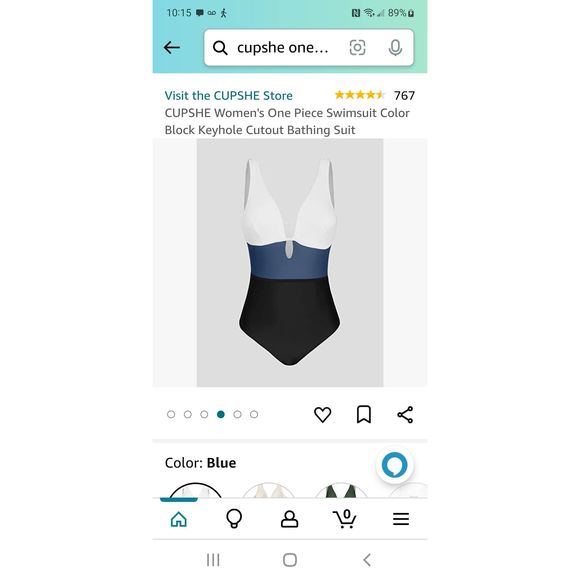 NWT CUPSHE SWIMSUIT 𩱠- Picture 4 of 6